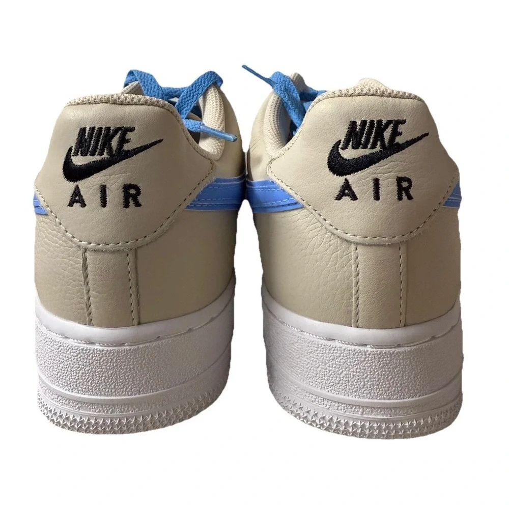Nike By You Air Force 1 Low ID Beige Blue | DJ7015-991 Men Size 8.5 Women 10